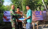 Peringati HUT RI ke 70, PT ASKRINDO Beri Bantuan 70 Unit Toilet Untuk Masyarakat Aceh
