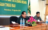 Tim JAM DATUN Kejagung RI Melakukan Supervisi dan Evaluasi di Wilayah Kejati Riau