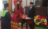 DPRD Konut Gelar Pelantikan dan Pengambilan Sumpah Janji PAW Rini Herwati