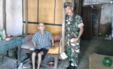 Kodim 0812 Lamongan Melakukan Pendataan RTLH Rumah Pejuang Veteran