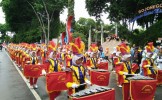 Wakapolres Buka Kirab Drum Band Bojonegoro