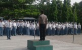Polsek Kasiman Berikan LDKS di SMK Budi Mulya Kasiman