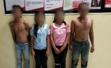 Operasi Cipta Kondisi, Polsek Kasiman Amankan 4 Anak Punk