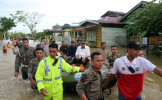Wagub Kaltara Tinjau Sejumlah Titik Banjir di Tanjung Selor