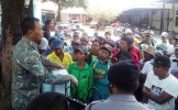 Ratusan Tukang Becak Gruduk DPRD Kota Kediri Protes Kebijakan Pemkot