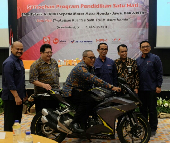 Honda Bareng Astra Motor Jateng Gelar Sarasehan SMK TBSM se-Jawa, Bali dan NTB