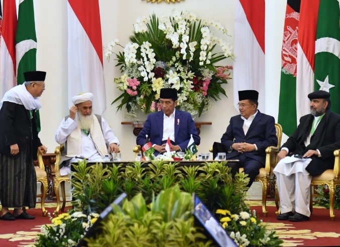 Presiden Tegaskan Indonesia Berkomitmen Wujudkan Perdamaian di Afghanista