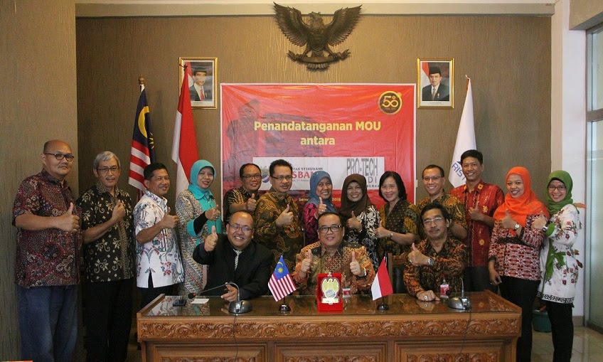 UNISBANK Semarang Tandatangani Kerjasama dengan PRO TECH ABADI Malaysia