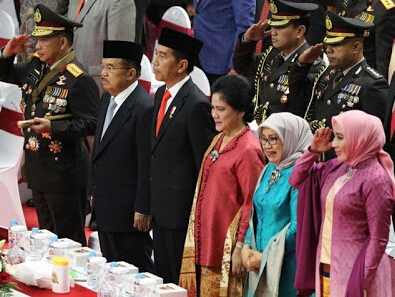 Hadiri Peringatan HUT Bhayangkara Ke 72, Jokowi Instruksikan 5 Hal Ini