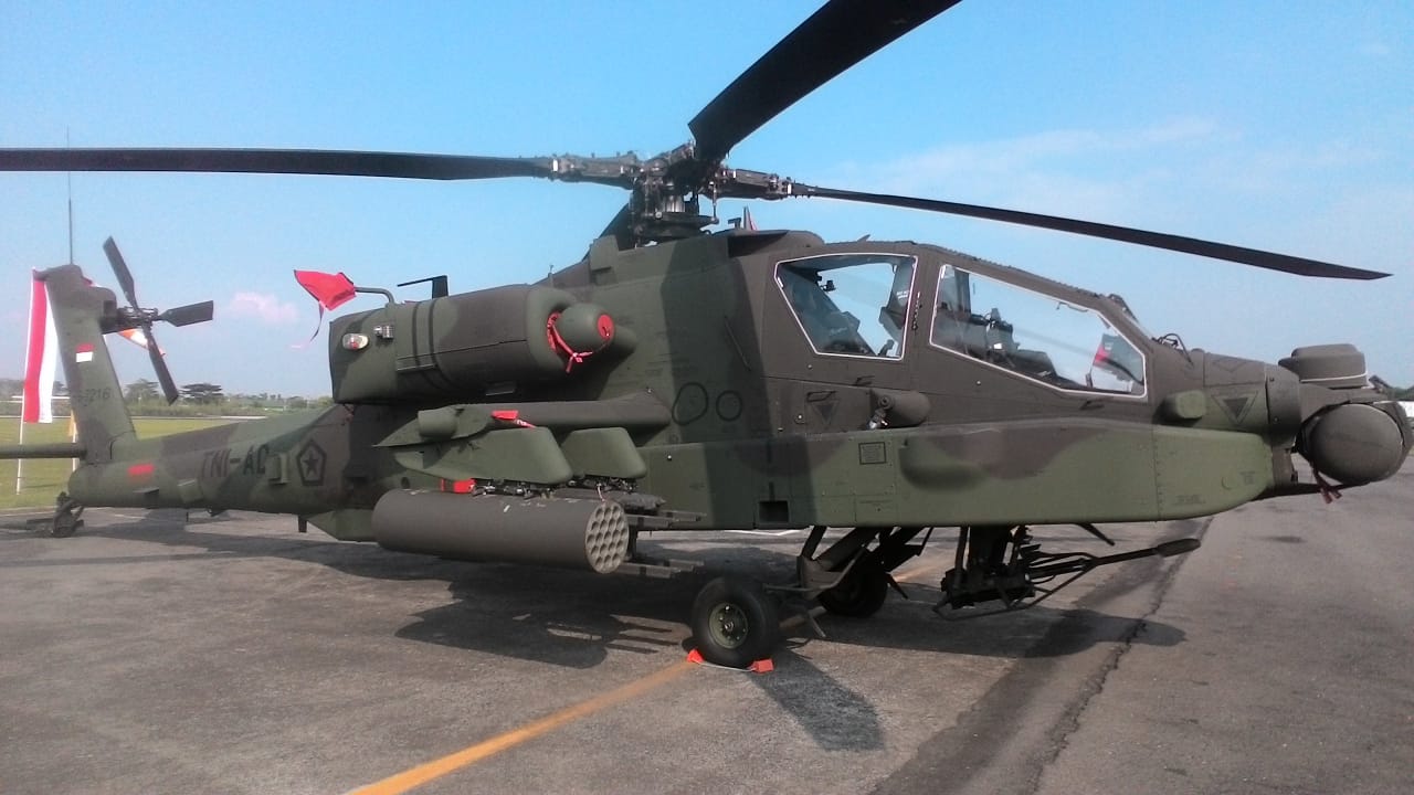 Heli Apache dan Rudal Starstreak Siap Meriahkan HUT ke 73 TNI