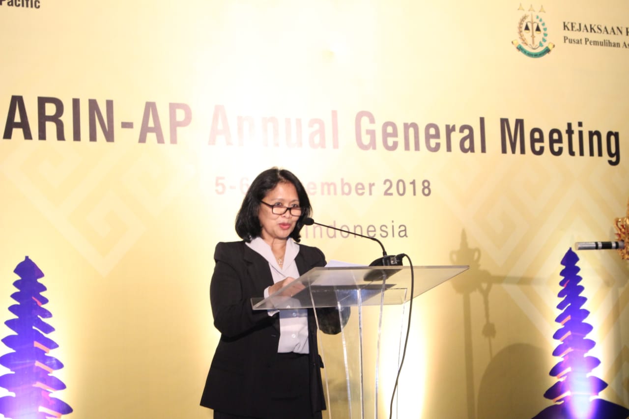 Jamdatun Loeke Larasati Membuka Pertemuan 5th ARIN-AP ANNUAL General Meeting Yang Diikuti 20 Negara