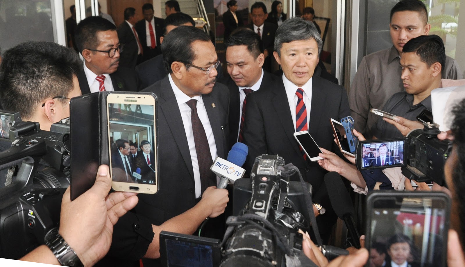 Kaban Diklat Dampingi Jaksa Agung HM Prasetyo, Terima Kunjungan ICAC HongKong.