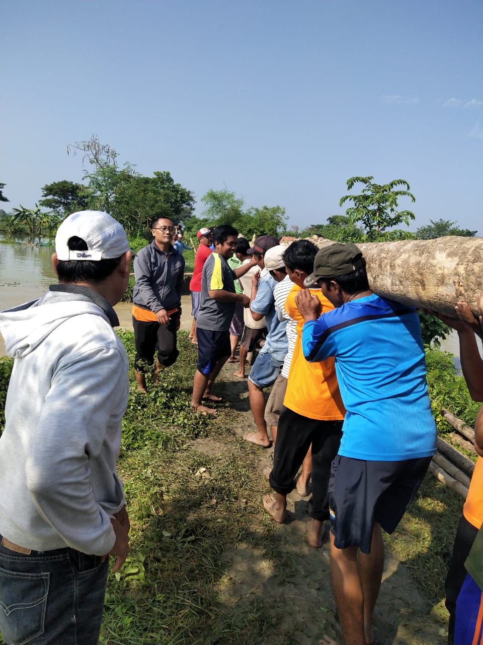 Banjir Landa Lamongan,Sejumlah Petani tambak Gagal Panen
