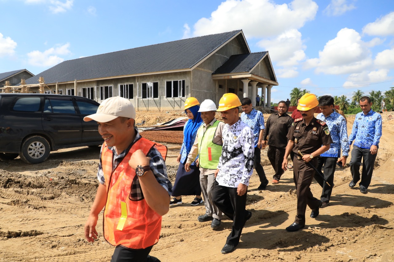 Bupati Aceh Utara Tinjau Progres Pembangunan RS Pratama di Lhoksukon