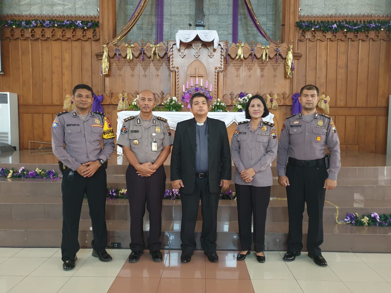Tokoh Gereja Apresiasi TNI/ Polri Dalam Pengamanan Natal