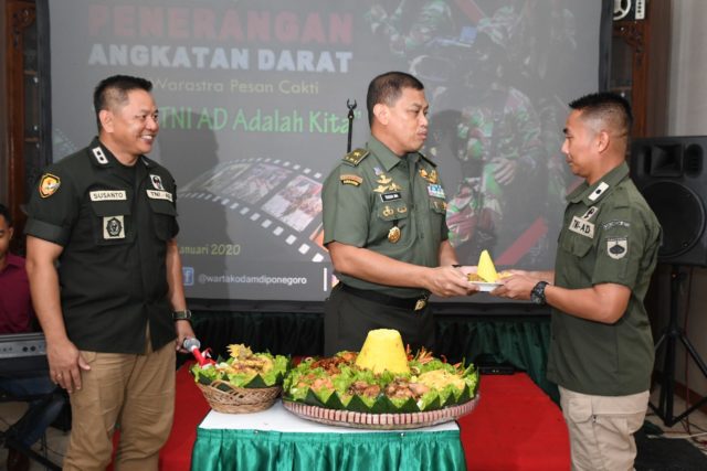 HUT Ke-69 Penerangan TNI AD, Begini Pesan Kasdam Kepada Media - Kabar One