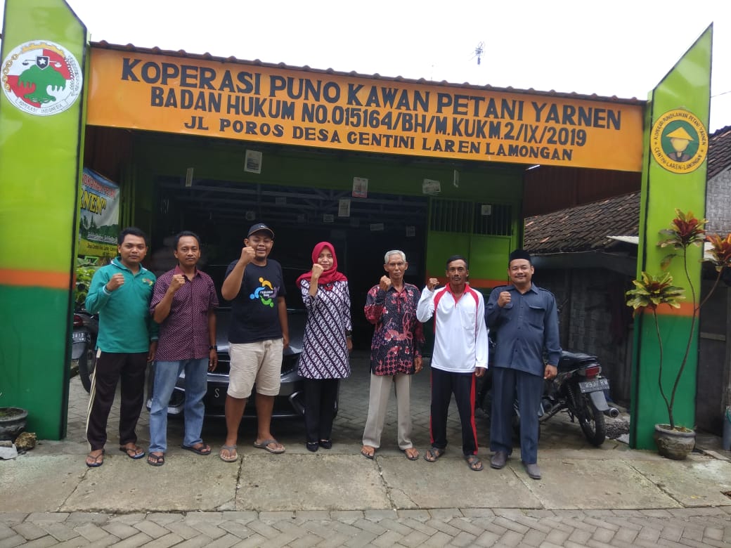 Koperasi sebagai soko guru perekonomian Indonesia, Koperasi Punokawan wadahi Petani Laren
