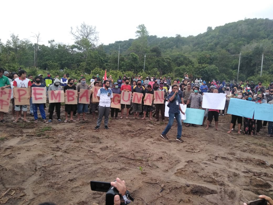 Demo Tolak Pembangunan Tempat Pariwisata Di Rebo, Gelombang Kedua Dijanjikan Lebih Besar