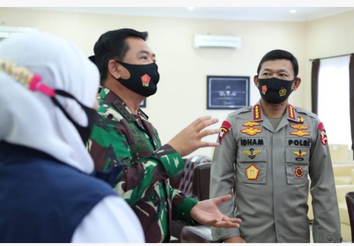 Panglima TNI dan Kapolri pimpin rapat bersama Gugus Tugas Covid-19 Madiun
