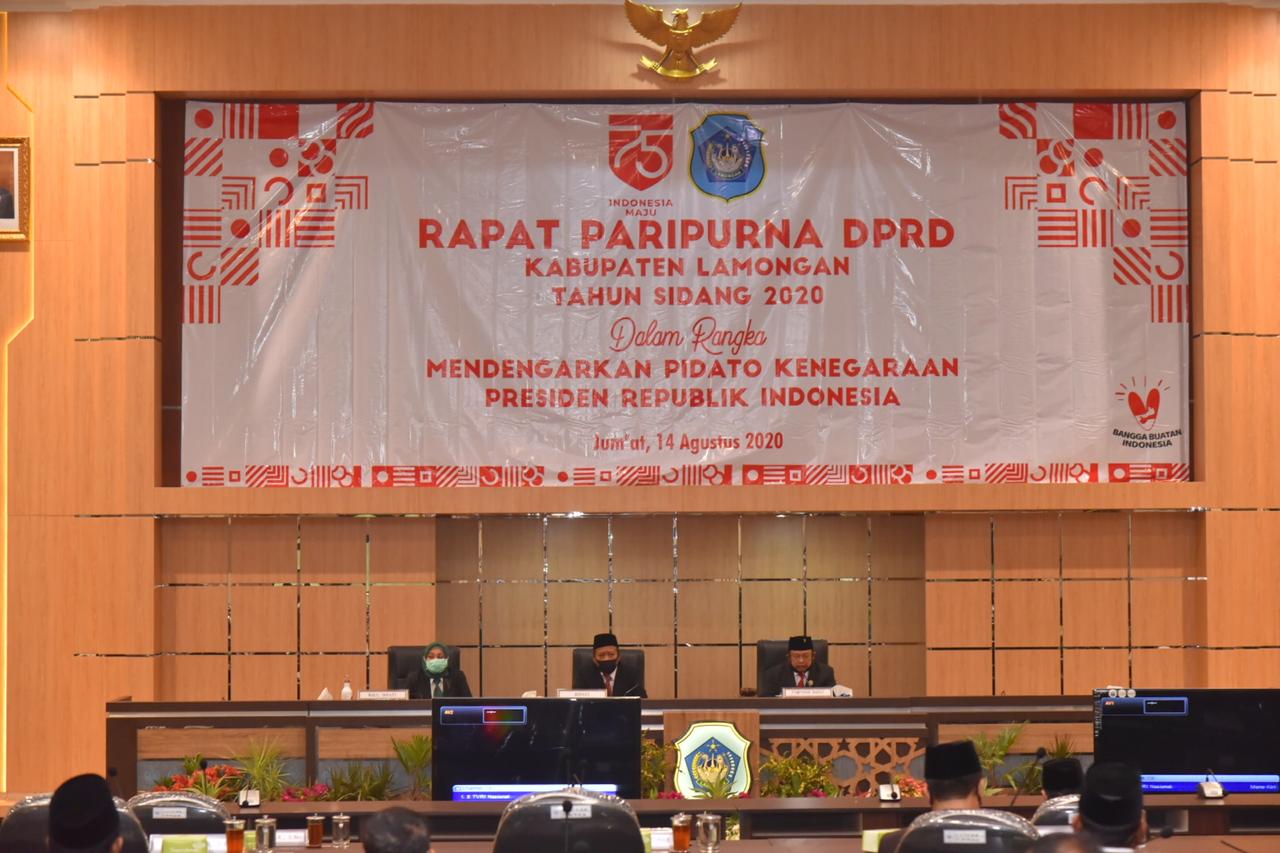 Sambut HUT RI-75,Gelar Rapat Sidang Paripurna Dalam Rangka Pidato Presiden