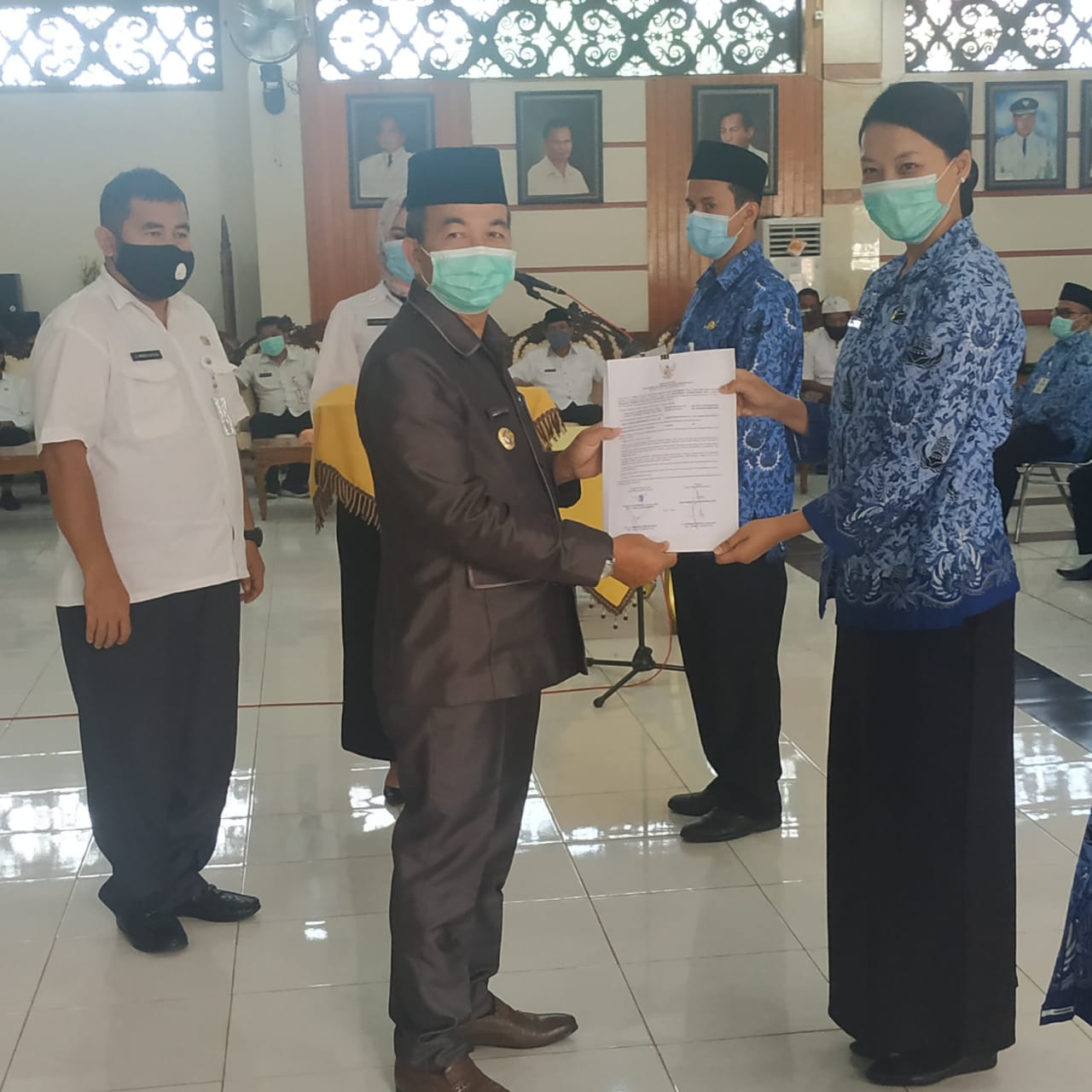 Syafruddin Lantik 235 Orang PNS Dilingkup Pemda Kotabaru