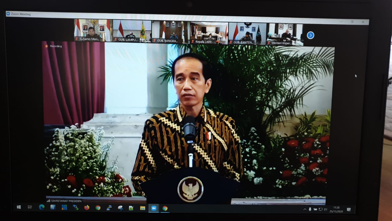 Menteri PPN Hadiri Penyerahan DIPA dan TKDD Tahun Anggaran 2021 di Istana Negara