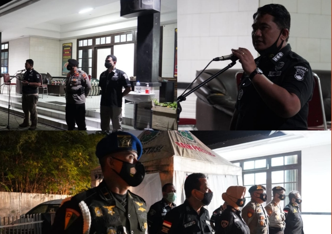 Ditresnarkoba Polda Jateng BersamaTim Gabungan Gelar Operasi PPKM dan P4GN