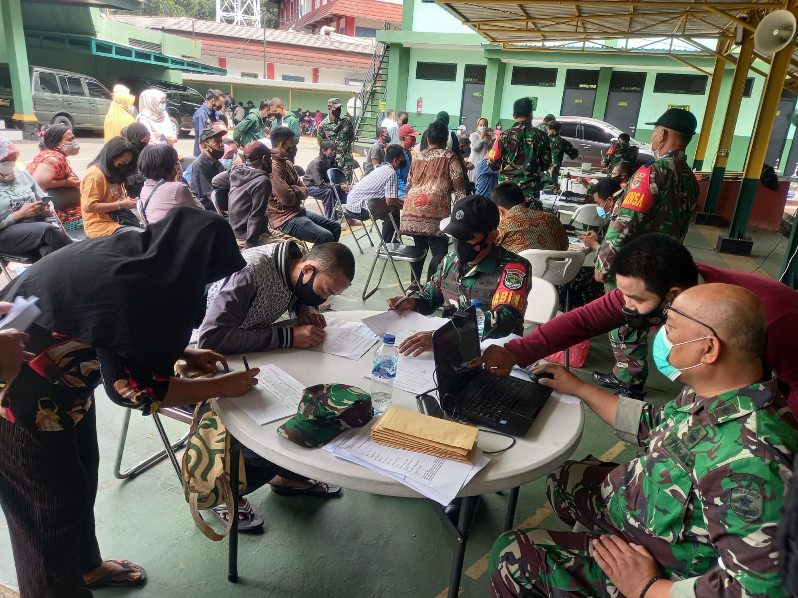 Pembukaan Pembagian Dana Bantuan Sosial UMKM / BTPKLW ( Bantuan Tunai Pedagang Kaki Lima dan Warung ...