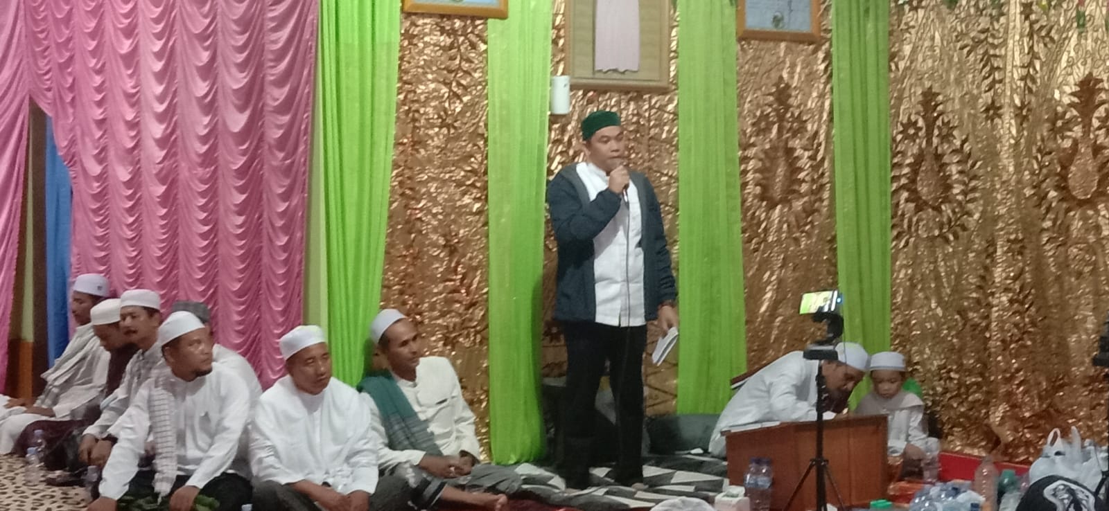 Peringatan Maulid Nabi Muhammad SAW 1443 Hijriyah di Desa Sangsang Dihadiri Wabub Kotabaru