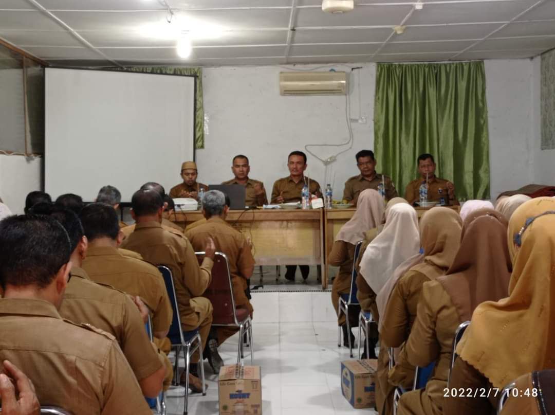 Kadis Pendidikan Aceh Utara Buka Kegiatan KKG Tingkat Sekolah