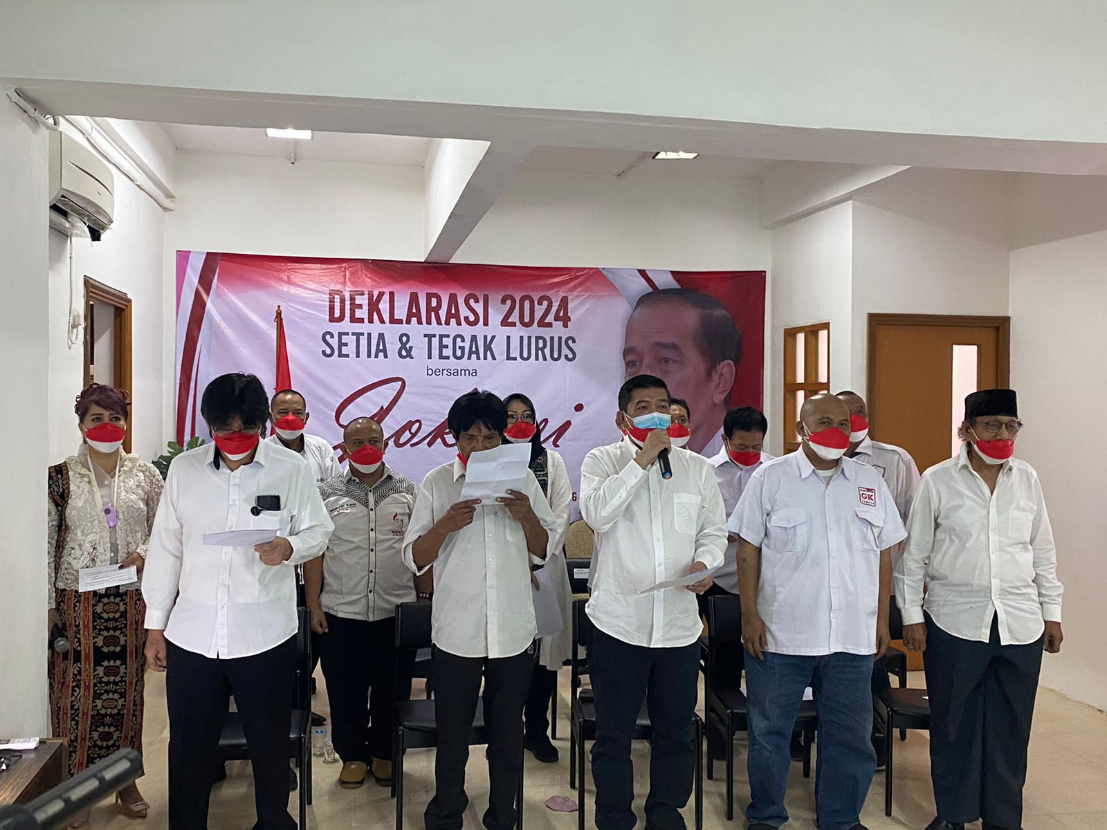 Gabungan Relawan BerIkrar Setia Jokowi 2024 Tuntaskan Janji Semasa Kampanye