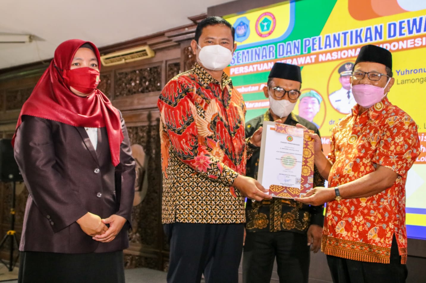 Bupati Yes Hadiri Pelantikan DPD PPNI (Dewan Pengurus Daerah Persatuan Perawat Nasional Indonesia) K...