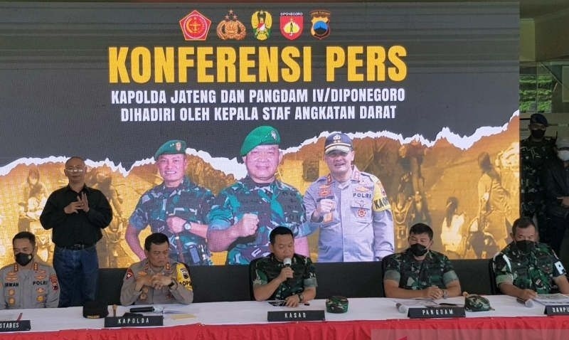 Konpers Penembakan Istri TNI di Semarang, Kasad Apresiasi Kinerja Tim
