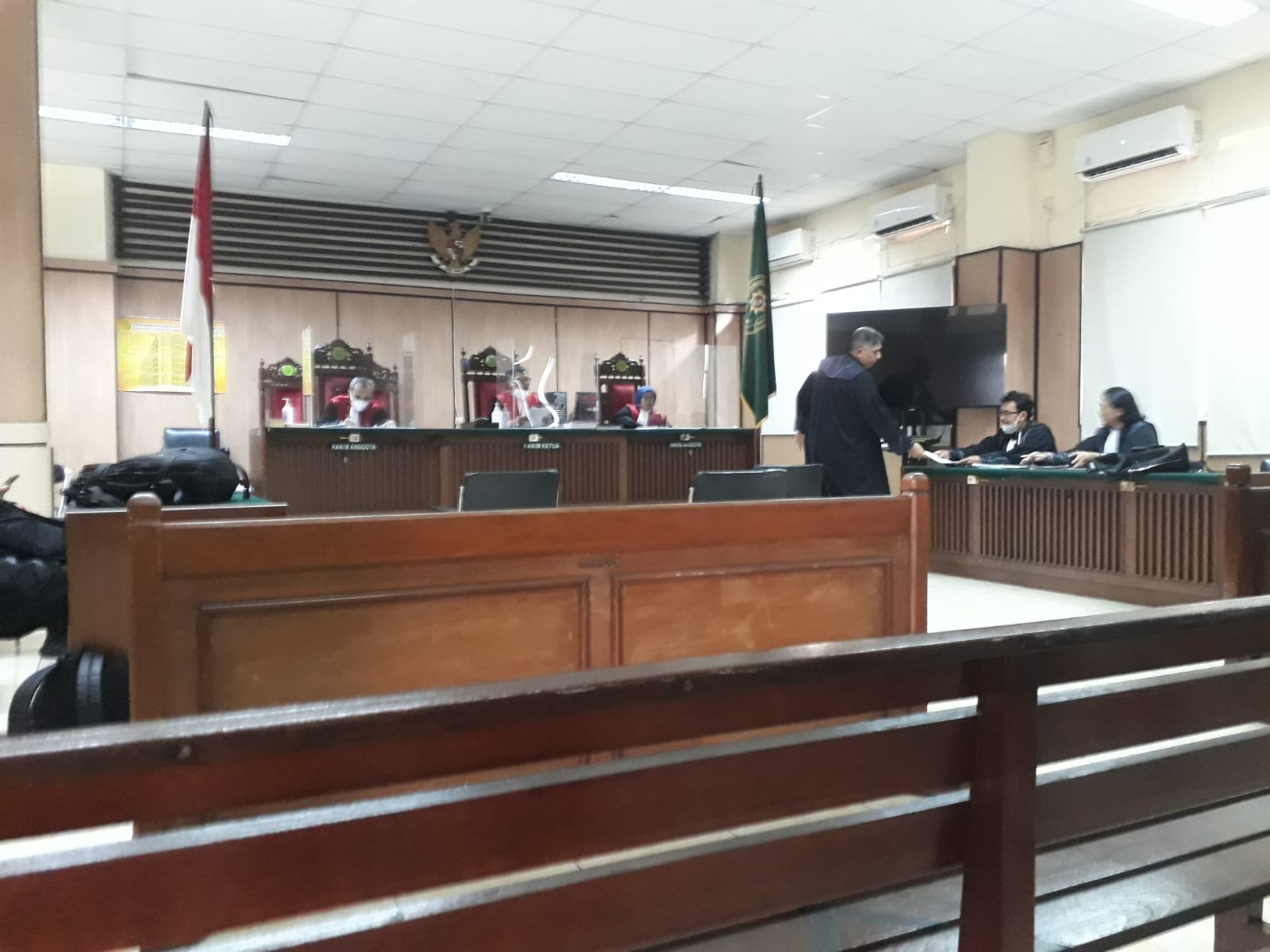JPU Tuntut Sugiman Tinjau Pelaku Penipuan 3,6 Tahun Penjara