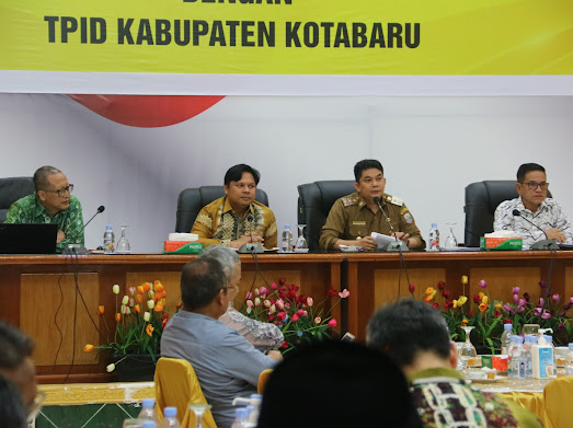 TPID Kalimantan Selatan Dan TPID Kotabaru Laksanakan Rapat Koordinasi, Wakil Bupati; Pengendalian In...