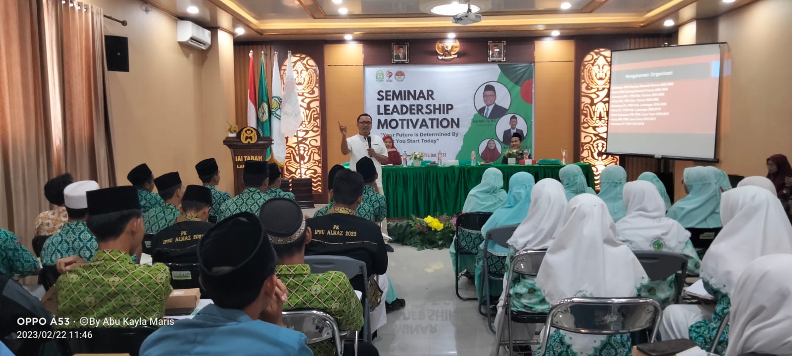 Seminar Leadership dan Kreasi Seni Tari Tradisional Nusantara PGMI Ramaikan Dies Natalis IAI TABAH K...