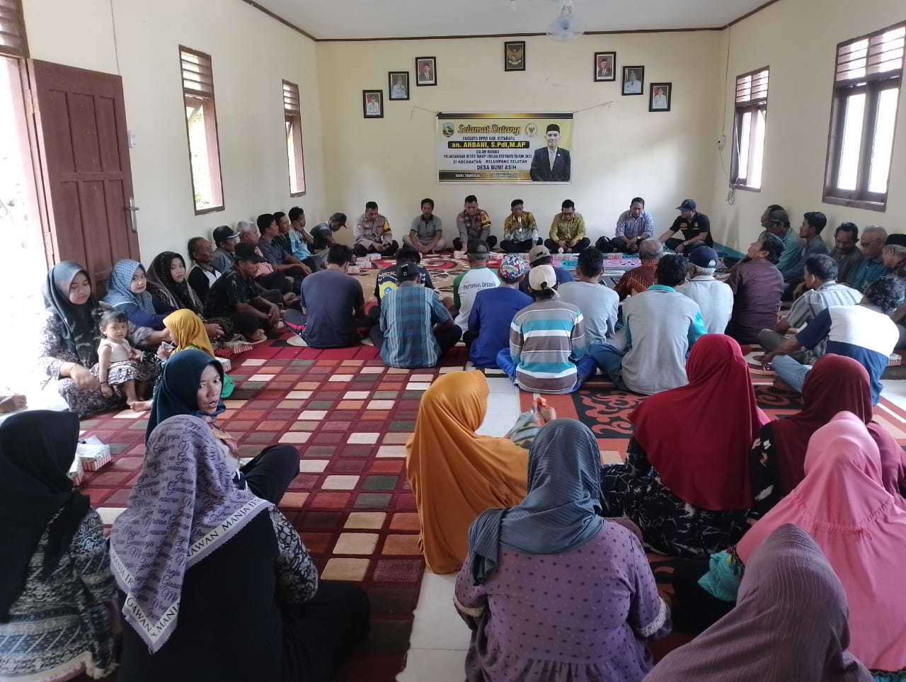 Perpanjangan Tangan Rakyat, Arbani Anggota DPRD Kotabaru Gelar Reses Di Dua Kecamatan