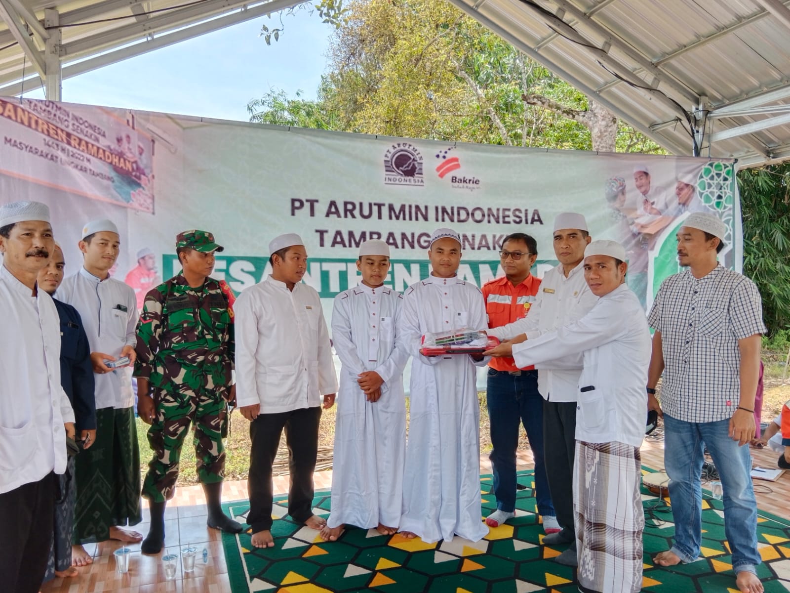 Program Berkelanjutan, PT Arutmin Indonesia Senakin Mine Kembali Buka Pesantren Ramadhan