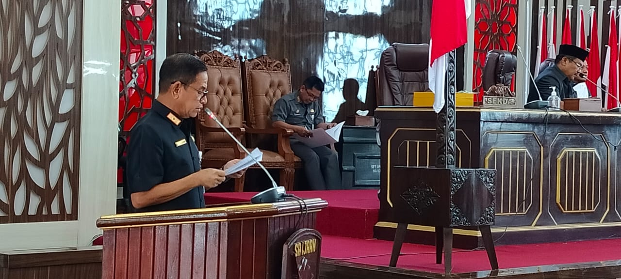 Paripurna DPRD Kotabaru, Mukhni; Mengevaluasi Sistem Kepemerintahan Berdasarkan Hasil LKPJ