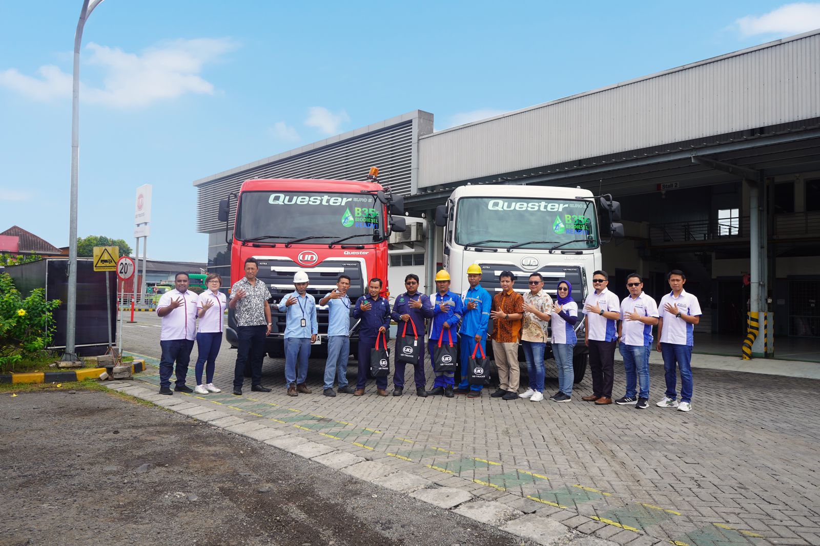 UD Trucks Indonesia Apresiasi Peran 1000 Pengemudi atas Pendistribusian Logistik