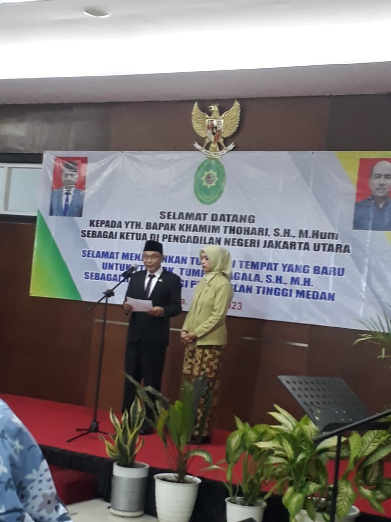 Ketua Pengadilan Negeri Jakarta Utara Diganti Pisah Sambut Dihadiri Forkopimko 