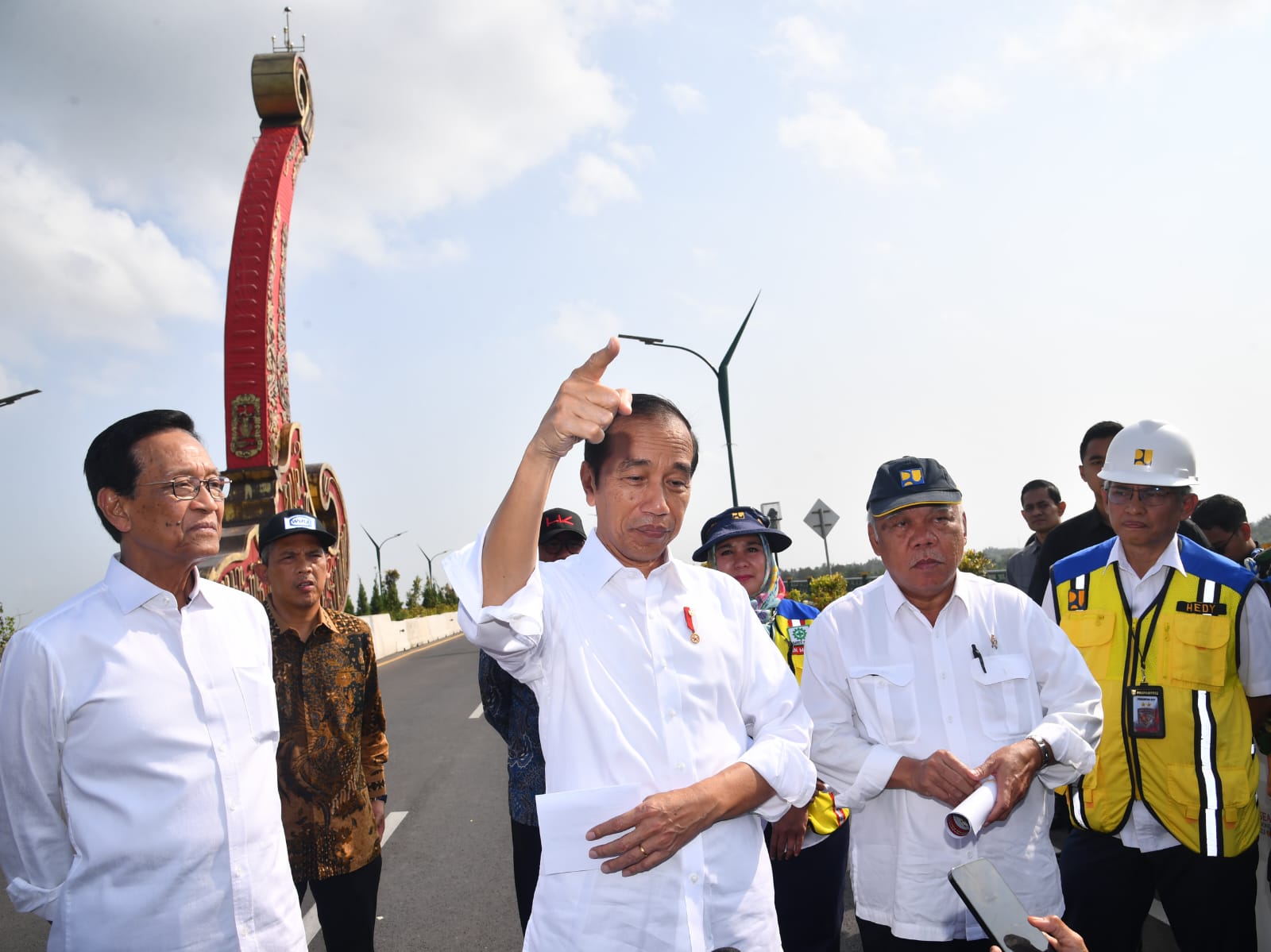 Presiden Jokowi Resmikan Jembatan Kretek 2 di Kabupaten Bantul