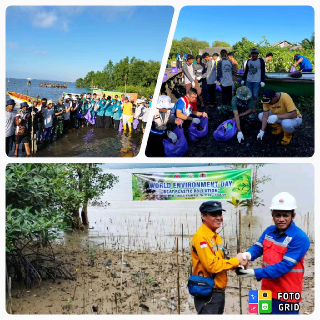 Gelar Aksi Bersih-Bersih Perairan, Indocement Peringati Hari Lingkungan Hidup Sedunia