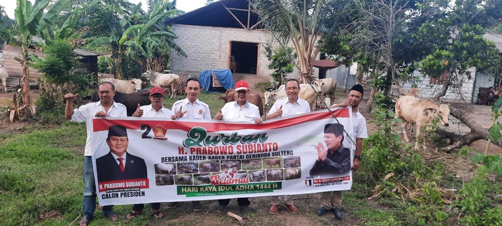 Prabowo Subianto Salurkan Sapi Qurban ke Ponpes dan Tokoh Agama
