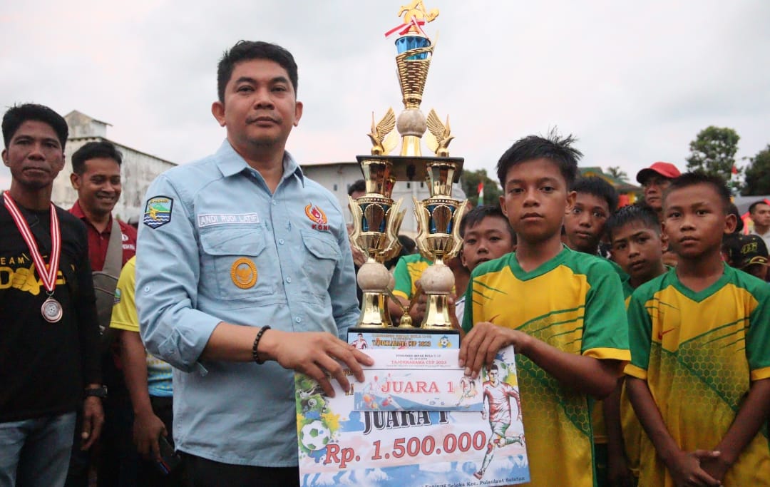 Turnamen Sepakbola U-13 Tajok Karama Cup 1 Secara Resmi Ditutup Wabub Kotabaru