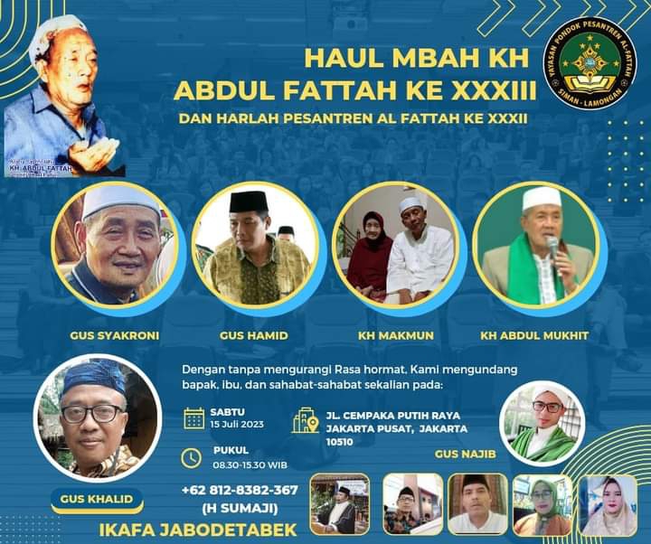 DPW IKAFA Jabodetabek dan Banten Akan Adakan Safari Tahlil dan Haul KH.Abdul Fattah