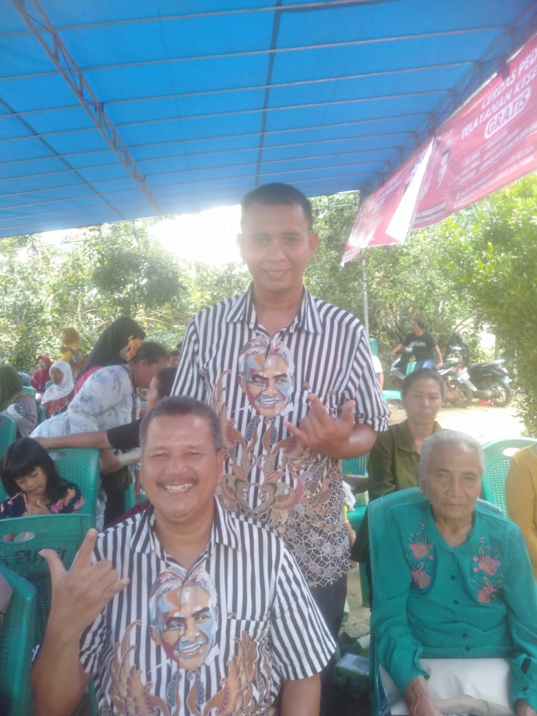 Pengobatan Gratis Kader PDIP Di Desa Sumber Jaya Permai Turut Dihadiri Tony Mukti