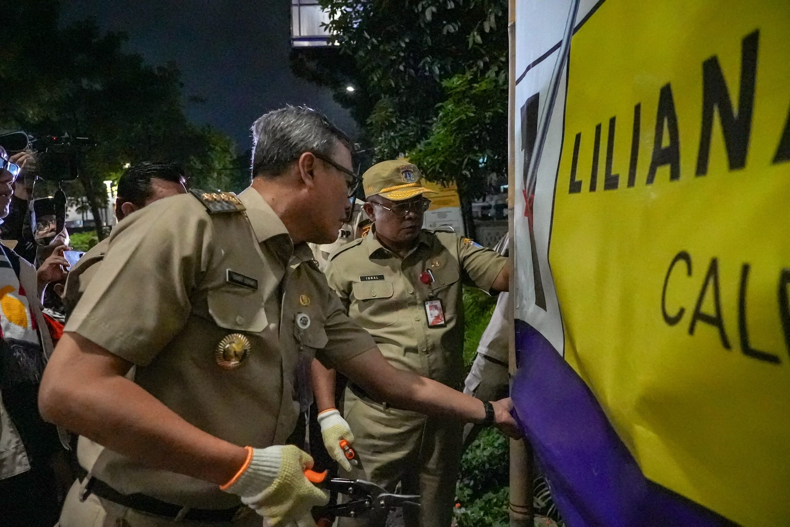 Masa Tenang Jelang Pilpres Pileg 14 Feb 2024 Seluruh APK Wilayah DKI Jakarta Diturunkan