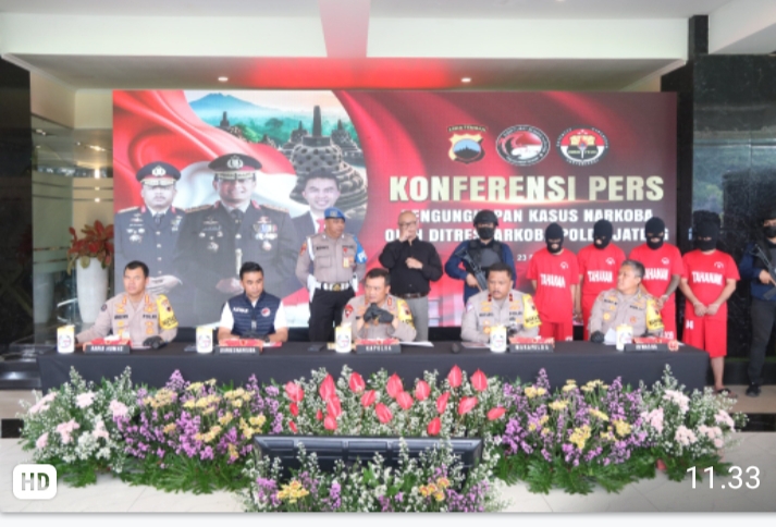 Polda Jateng Ungkap Peredaran Narkoba Lintas Jawa - Sumatra, Tersangka Mengaku Dibayar Ratusan Juta ...