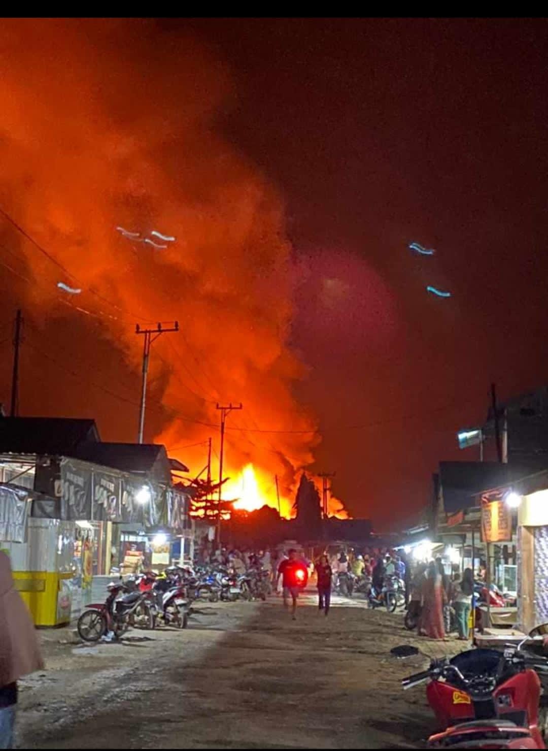 Ini Nama-Nama Korban Kebakaran Di Desa Geronggang, BPBD Kotabaru Akan Salurkan Bantuan